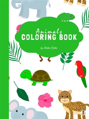 cover image of Animals and Vehicles Coloring Book for Kids Ages 3+ (Printable Version)